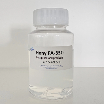 Hony FA-350 Amino-Modificado de procesamiento final sin telas de ropa para hombres apeo
