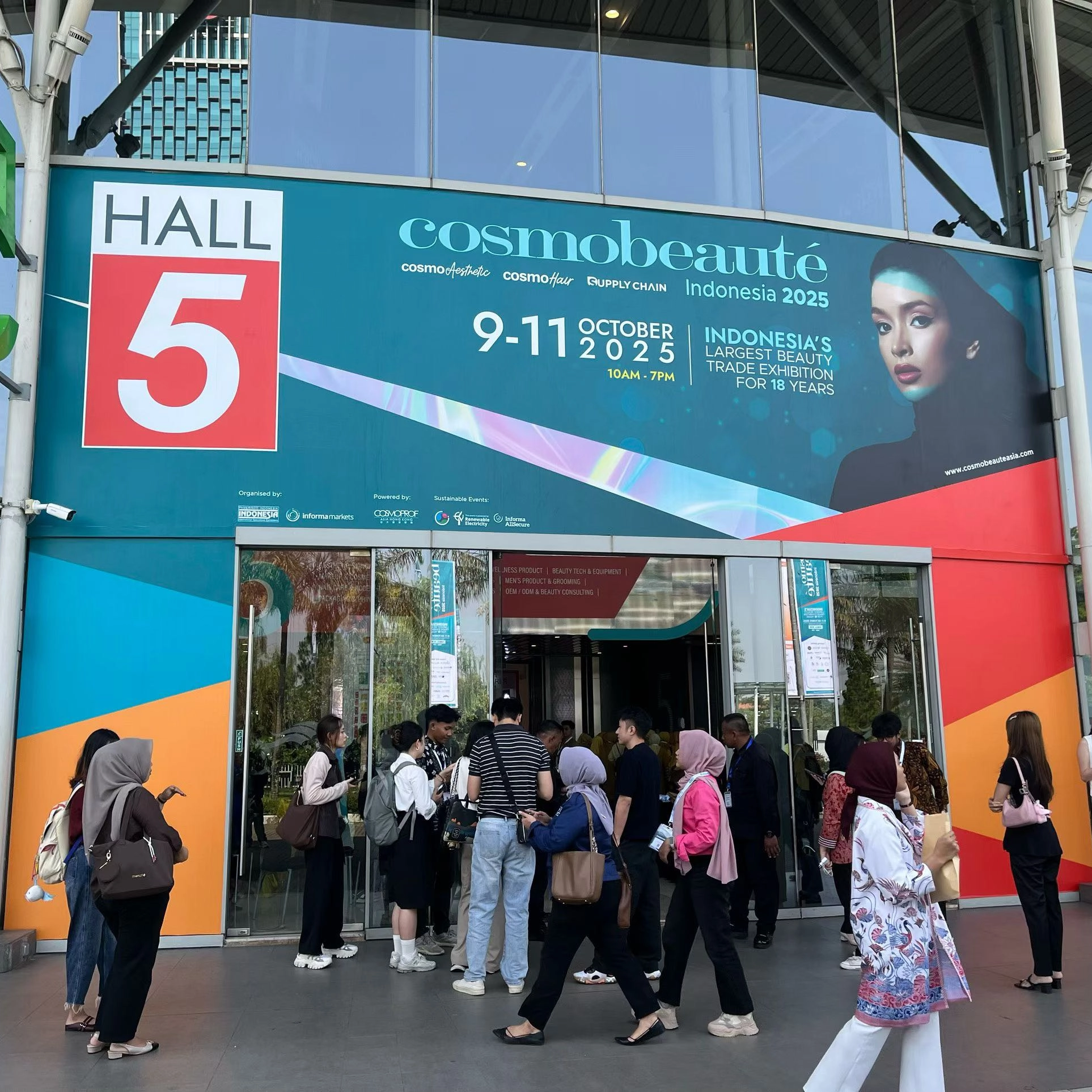Cosmobeaute Indonesia 2025 concluye con un éxito brillante